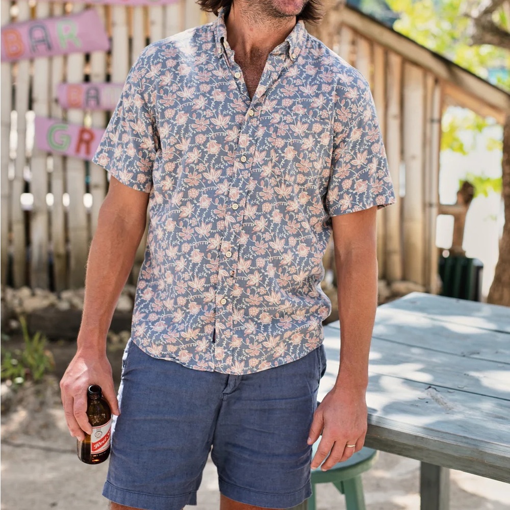Faherty Short Sleeve Breeze Shirt